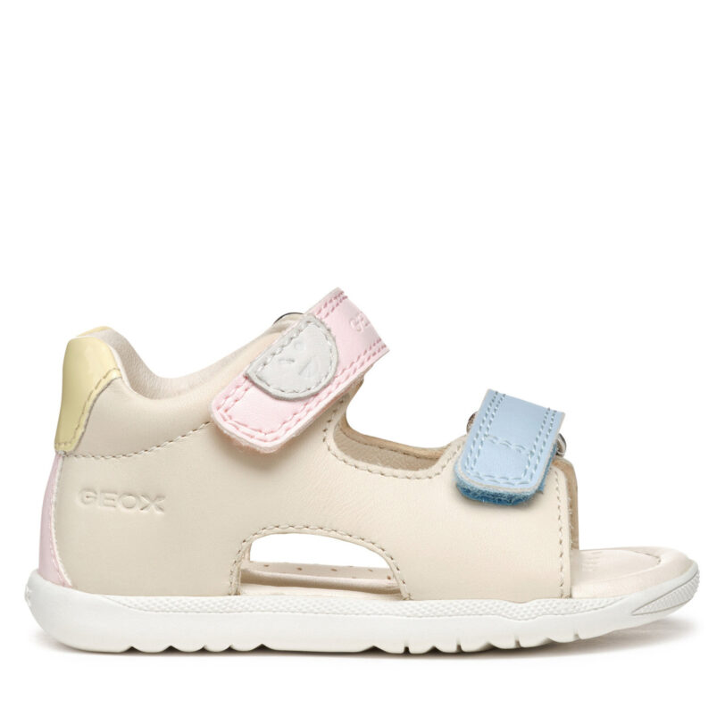 Сандали Geox B Sandal Macchia B254WA 08502 C1M2M Бежов цвят на ниска цена