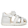 Сандали Geox B Sandal Macchia B254WB 085NF C0007 Бял цвят на ниска цена
