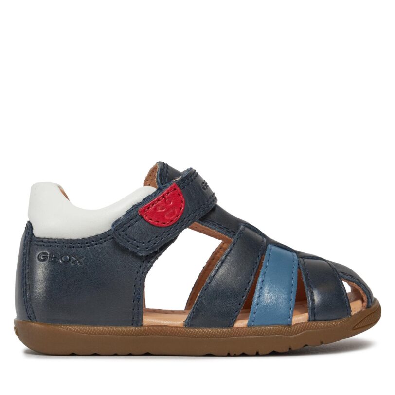 Сандали Geox B Sandal Macchia Boy B254VA 0CL54 C0693 Тъмносин цвят на ниска цена