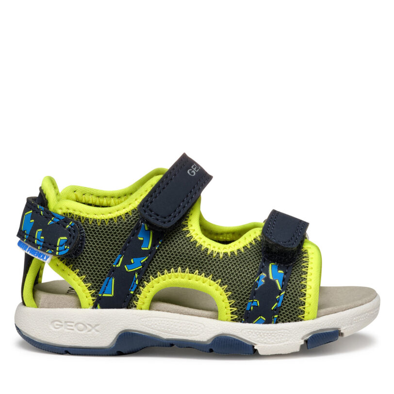 Сандали Geox B Sandal Multy B450FA 014CE CE3F4 M Каки цвят на ниска цена