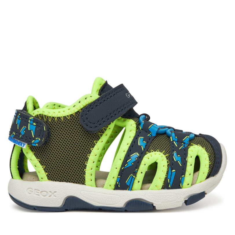 Сандали Geox B Sandal Multy B450FB 014CE CE3F4 M Каки цвят на ниска цена