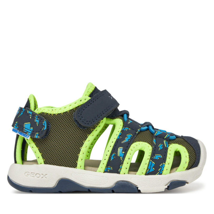 Сандали Geox B Sandal Multy B450FB 014CE CE3F4 S Каки цвят на ниска цена