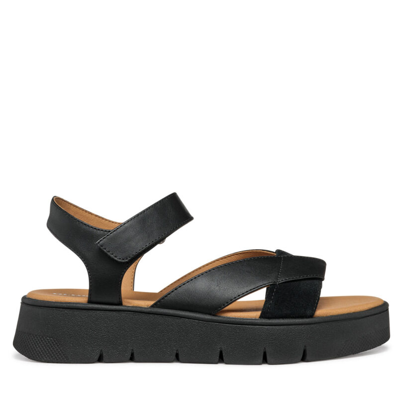 Сандали Geox D Dandra 40 D55SCB 05422 C9999 Черен цвят на ниска цена