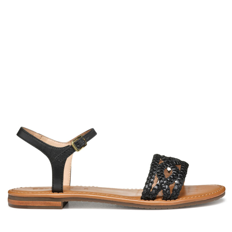 Сандали Geox D Sozy S D55LXA 00081 C9999 Черен цвят на ниска цена