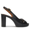 Сандали Geox D Walk Pleasure 85S D45B6C 00043 C9999 Черен цвят на ниска цена