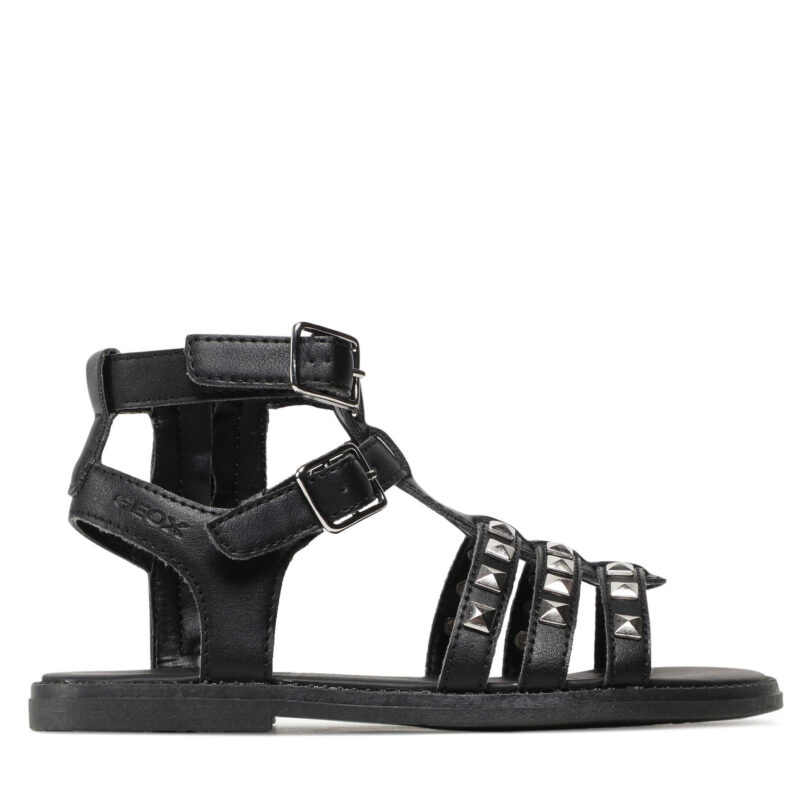 Сандали Geox J S.Karly G. C J2535C 000BC C9999 M Черен цвят на ниска цена
