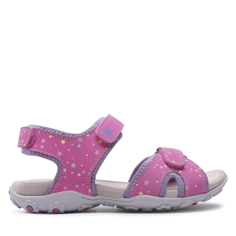 Сандали Geox J S.Roxanne B J25D9B 05015 C8257 D Розов цвят на ниска цена