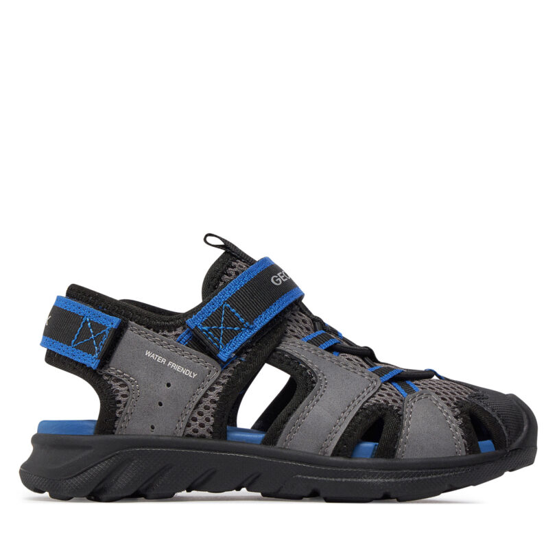 Сандали Geox J Sandal Airadyum Bo J45F1F 014ME C0069 M Сив цвят на ниска цена
