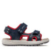 Сандали Geox J Sandal Alben Boy J35AVA 01520 C0735 S Тъмносин цвят на ниска цена