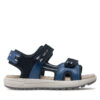 Сандали Geox J Sandal Alben Boy J35AVA 01520 CF44M S Тъмносин цвят на ниска цена