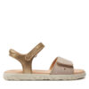Сандали Geox J Sandal Haiti Girl J028ZA 007NF C0208 D Златист цвят на ниска цена