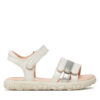 Сандали Geox J Sandal Haiti Girl J458ZD 000NF C0459 M Бял цвят на ниска цена