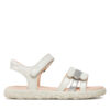 Сандали Geox J Sandal Haiti Girl J458ZD 000NF C0459 S Бял цвят на ниска цена