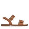 Сандали Geox J Sandal Karly Girl J4535G 054AJ C5B2U D Бежов цвят на ниска цена