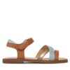 Сандали Geox J Sandal Karly Girl J5235D 054AJ C5BF3 S Бежов цвят на ниска цена