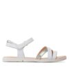 Сандали Geox J Sandal Karly Girl J5235D00254C1000 D Бял цвят на ниска цена