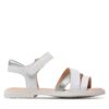 Сандали Geox J Sandal Karly Girl J5235D00254C1000 M Бял цвят на ниска цена