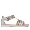 Сандали Geox J Sandal Karly Girl J7235D 0QDAJ C1007 D Сребрист цвят на ниска цена