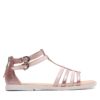 Сандали Geox J Sandal Karly Girl J7235D 0QDHH C8172 D Розов цвят на ниска цена