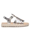 Сандали Geox J Sandal Soleima Gir J35GSB 000CF C1007 S Сребрист цвят на ниска цена
