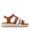 Сандали Geox J Sandal Soleima Gir J35GSB 043CF C6A7F M Кафяв цвят на ниска цена