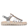 Сандали Geox J Sandal Soleima Gir J35GSB000CFC1007 D Сребрист цвят на ниска цена