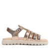 Сандали Geox J Sandal Soleima Gir J35GSB000CFC7018 D Златист цвят на ниска цена
