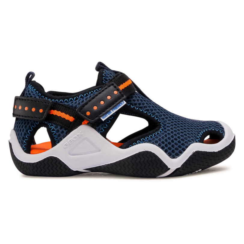 Сандали Geox J Wader B. A J1530A 00014 C4074 M Тъмносин цвят на ниска цена