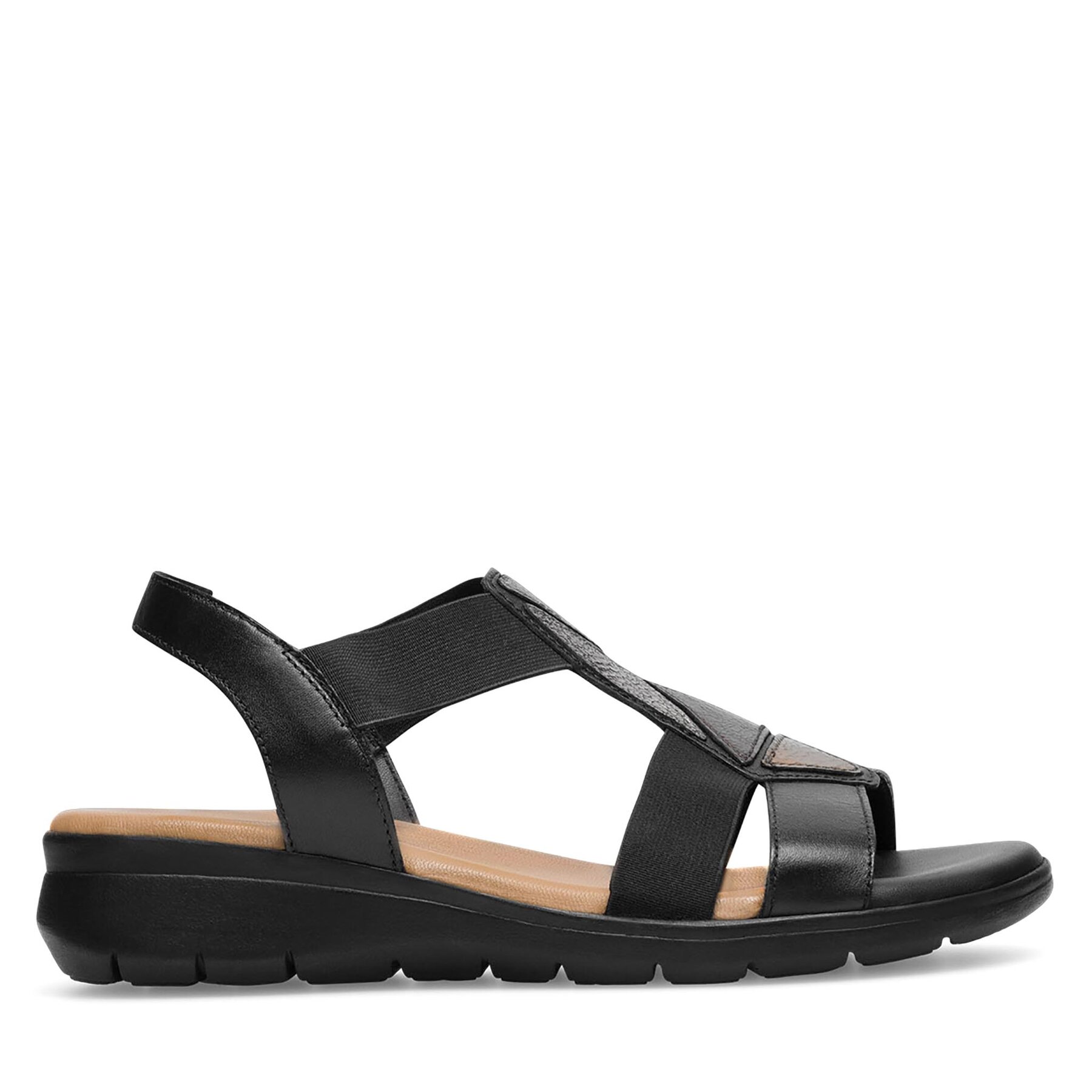 Сандали Go Soft WI16-INES-06 Черен цвят на ниска цена