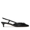 Сандали Guess Jesson FLPJES LEA05 Черен цвят на ниска цена