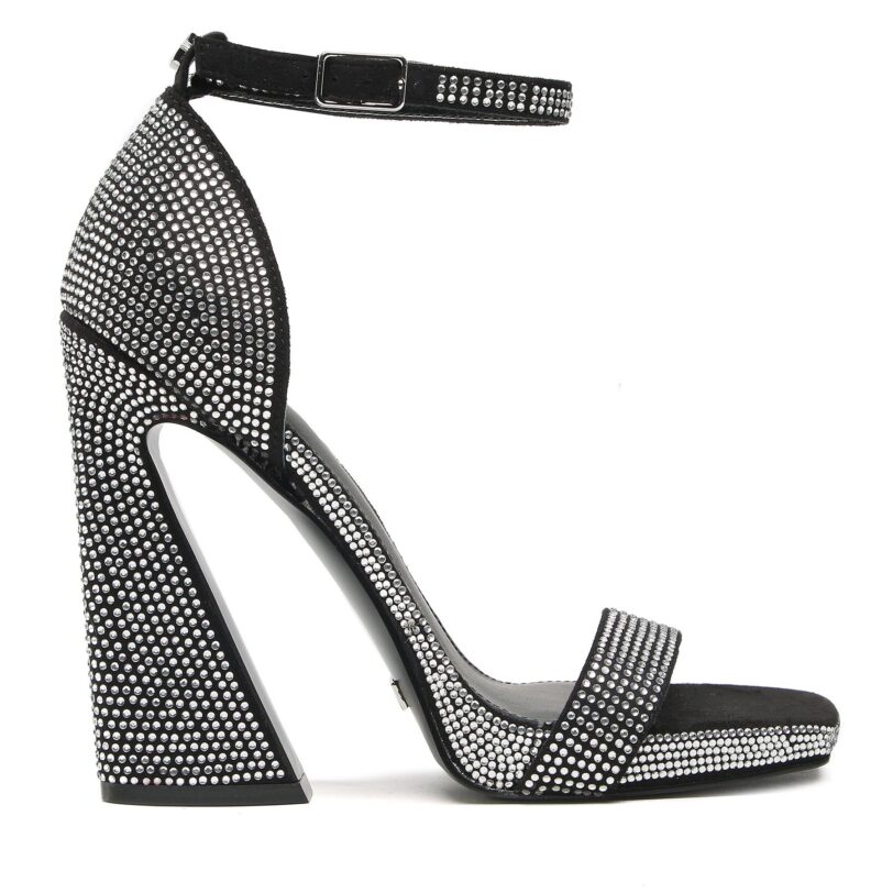 Сандали Guess Morra3 FL5MR3 ESU03 Черен цвят на ниска цена