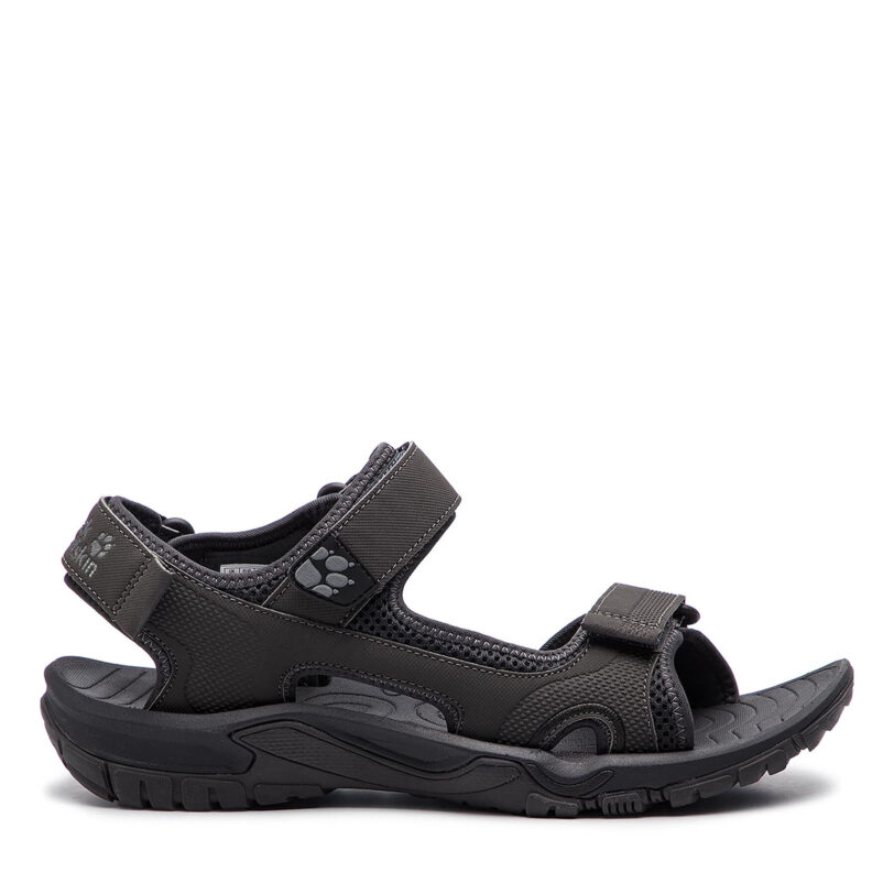 Сандали Jack Wolfskin Lakewood Cruise Sandal M 409011 Сив цвят на ниска цена