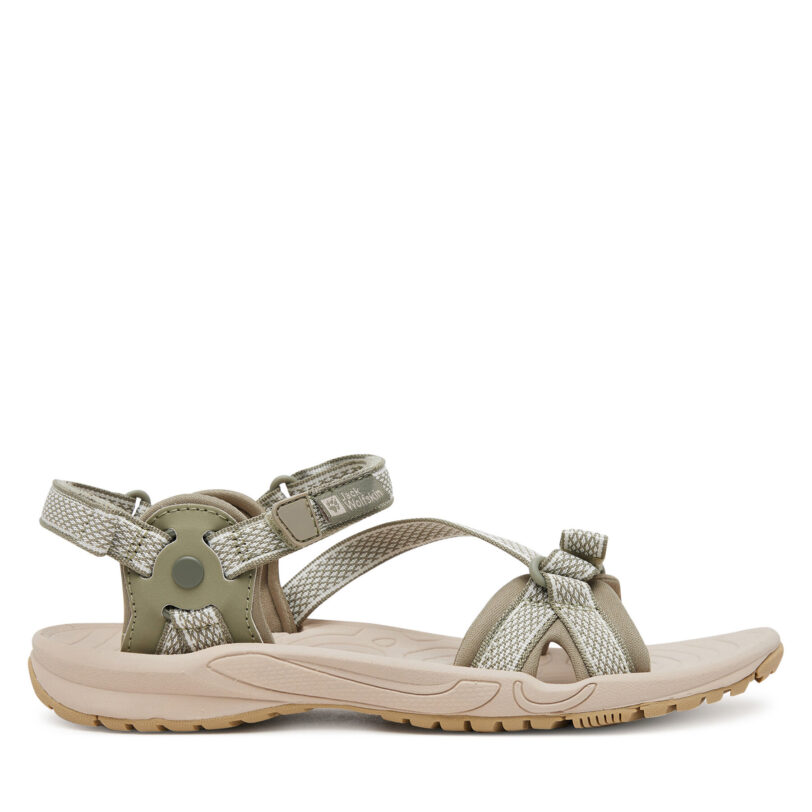 Сандали Jack Wolfskin Lakewood Ride Sandal M 4019041 Бежов цвят на ниска цена