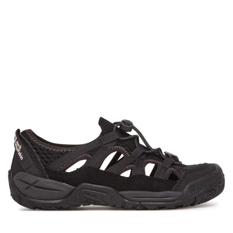 Сандали Jack Wolfskin Levente Sandal A64080 M Черен цвят на ниска цена