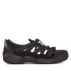 Сандали Jack Wolfskin Levente Sandal A64080 S Черен цвят на ниска цена