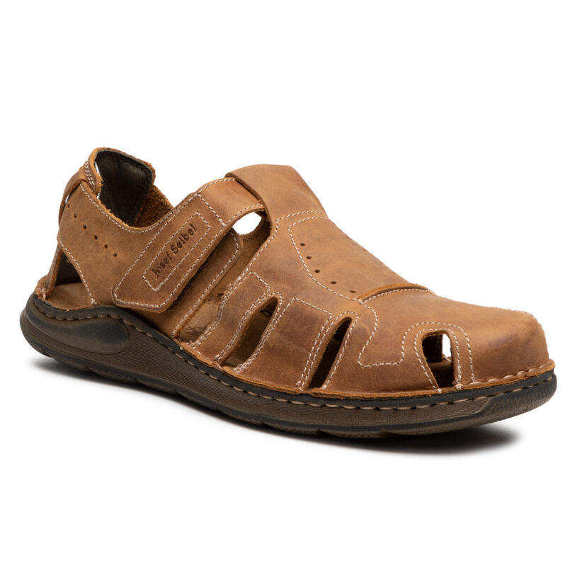 Сандали Josef Seibel Maverick 01 27101 66 350 Кафяв цвят на ниска цена