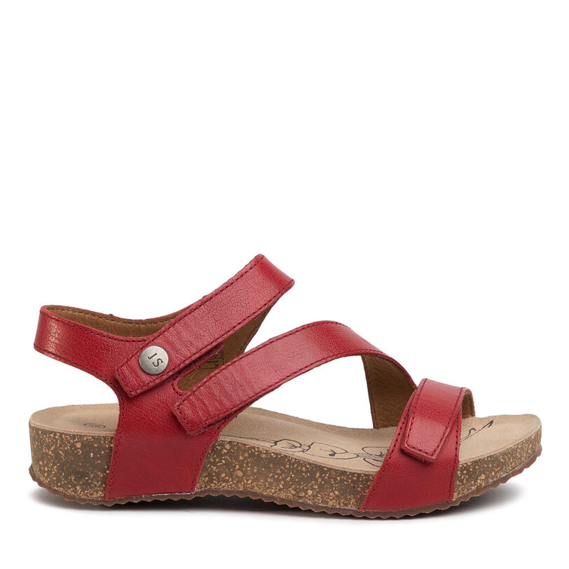 Сандали Josef Seibel Tonga 25 78519 128 400 Червен цвят на ниска цена