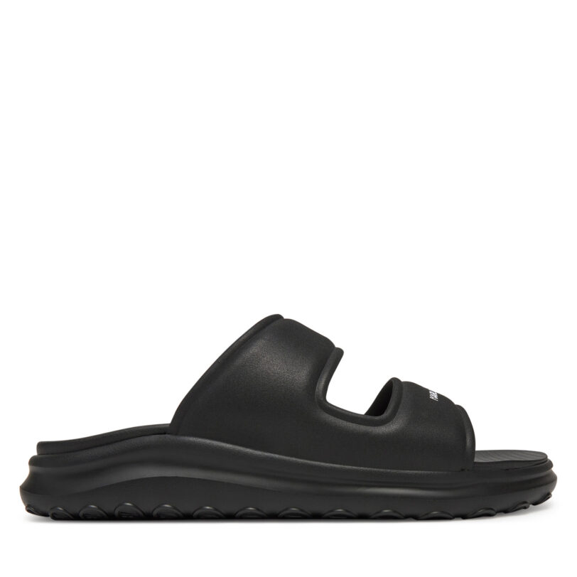 Сандали KARL LAGERFELD KL77005 Черен цвят на ниска цена