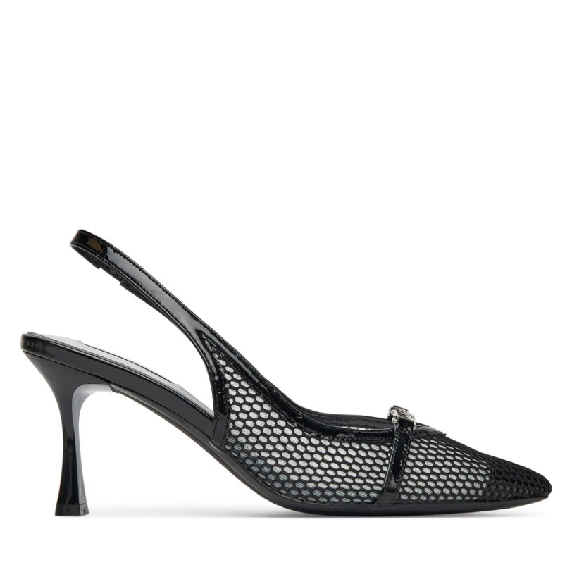 Сандали KARL LAGERFELD Sienna KL32704A Черен цвят на ниска цена
