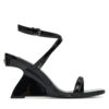 Сандали KARL LAGERFELD Waverly KL34612 Черен цвят на ниска цена