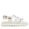 Сандали Karl Lagerfeld Kids Z30372 M Екрю цвят на ниска цена