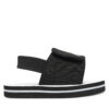 Сандали Karl Lagerfeld Kids Z30384 M Черен цвят на ниска цена