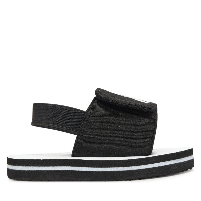 Сандали Karl Lagerfeld Kids Z30384 M Черен цвят на ниска цена