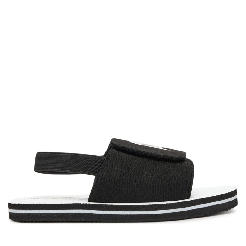 Сандали Karl Lagerfeld Kids Z30384 S Черен цвят на ниска цена