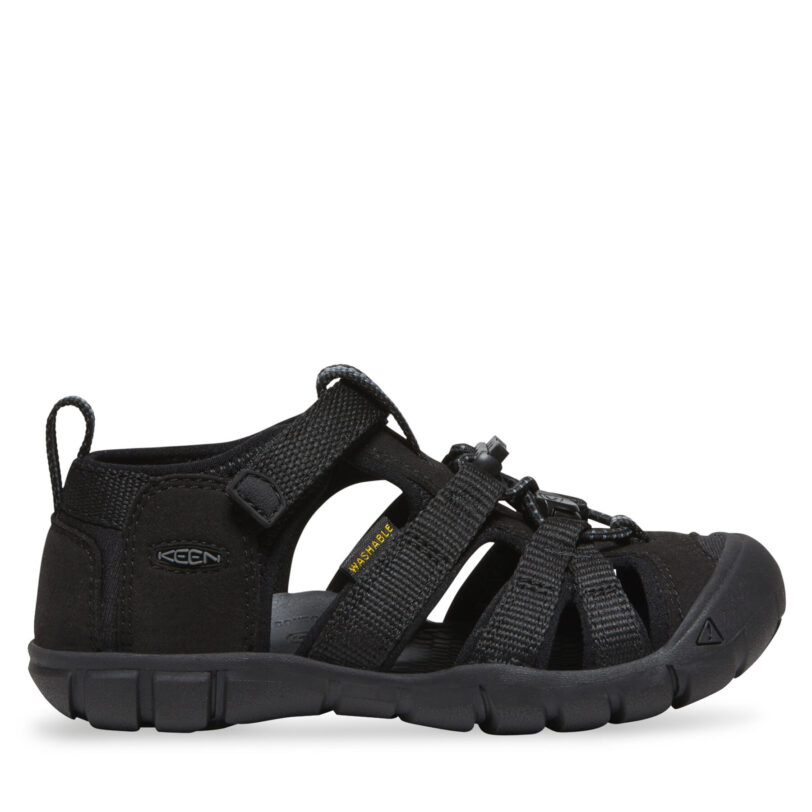 Сандали Keen Seacamp II CNX 1027412 Черен цвят на ниска цена