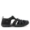Сандали Keen Seacamp II Cnx 1027418 Черен цвят на ниска цена