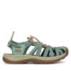 Сандали Keen Whisper W 1029012 Зелен цвят на ниска цена