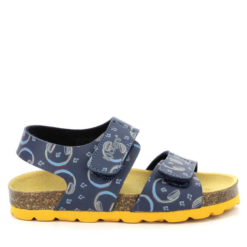 Сандали Kickers Summerkro 895457-10-103 Тъмносин цвят на ниска цена