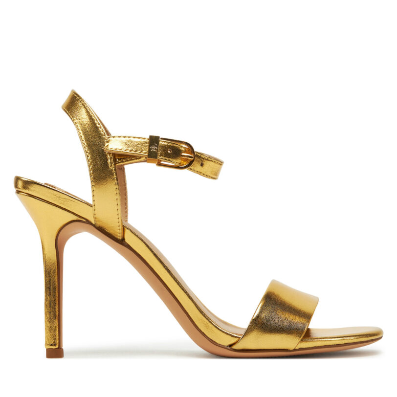 Сандали LAUREN RALPH LAUREN 802956289003 Златист цвят на ниска цена