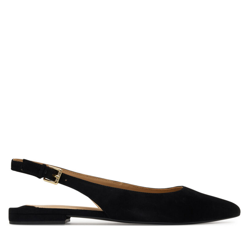 Сандали LAUREN RALPH LAUREN 802967746001 Черен цвят на ниска цена